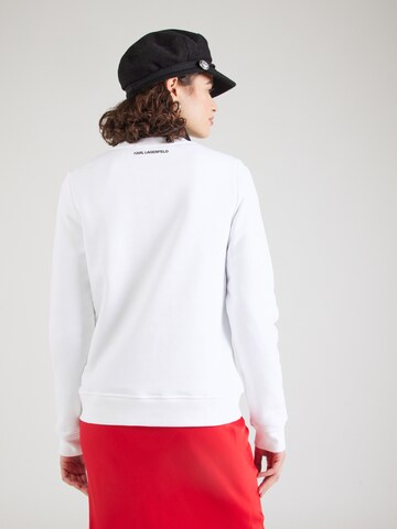 Karl Lagerfeld Sweatshirt in Weiß: Rückseite