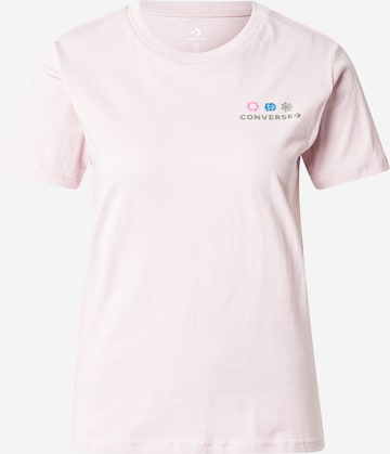 CONVERSE T-Shirt 'SEA' in Pink: Vorderseite