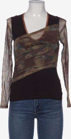 Ana Alcazar Top & Shirt in XS in Brown: front