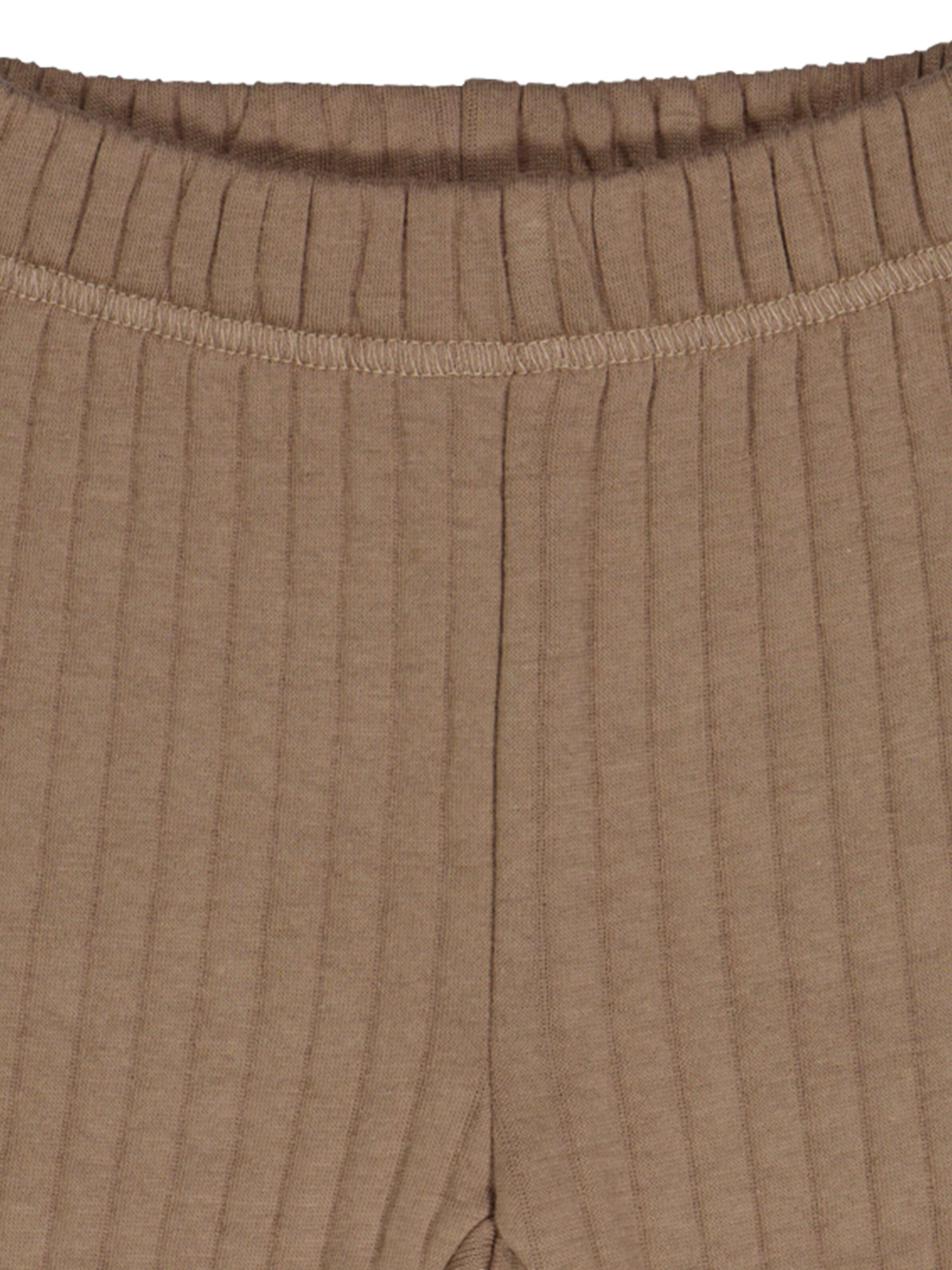 Loosefit Pantalon Müsli by GREEN COTTON en marron