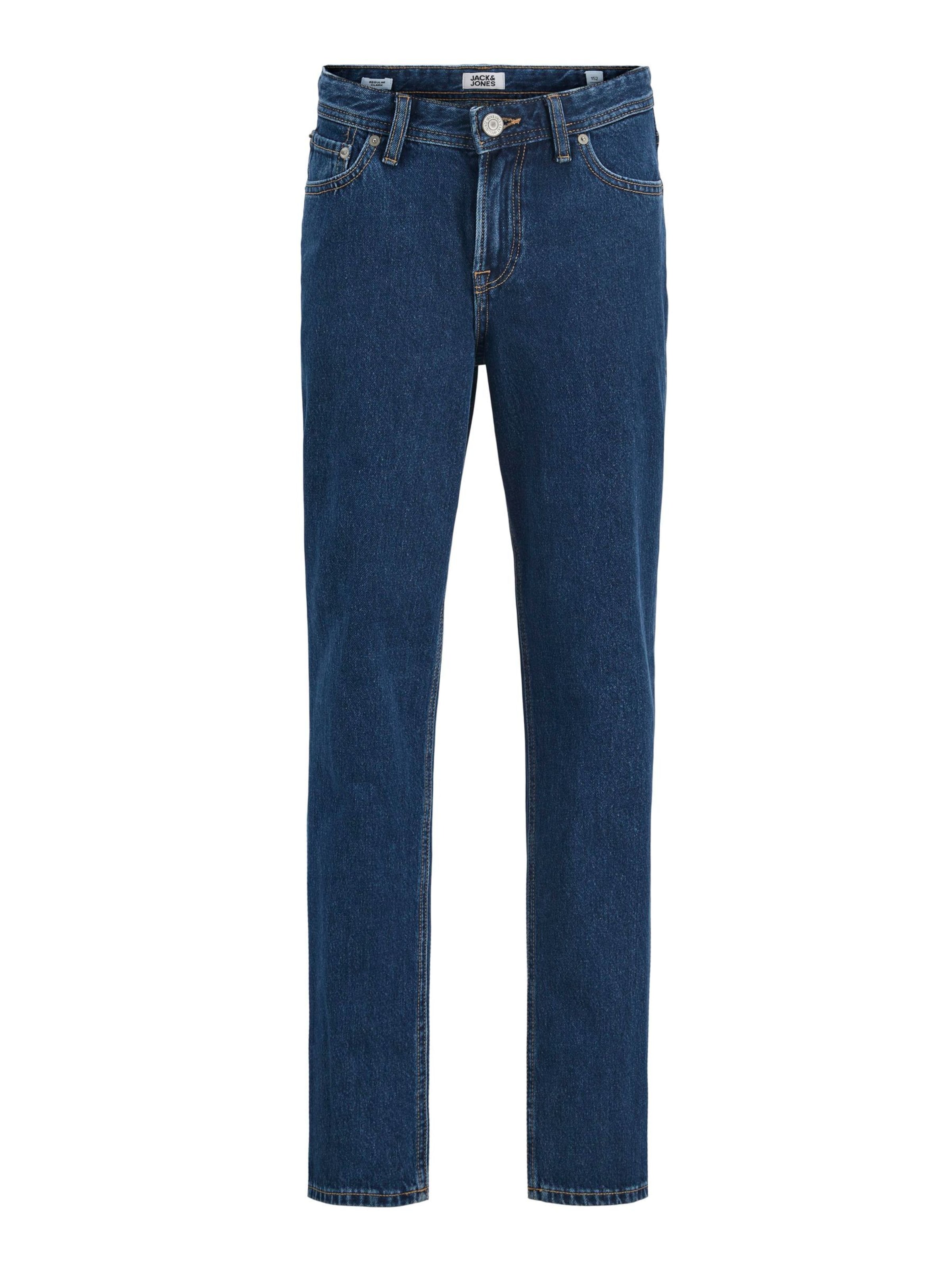 Jack & Jones Junior Regular Jeans 'JJIClark' in Blauw: voorkant