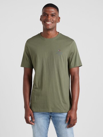 TOMMY HILFIGER Shirt in Green: front