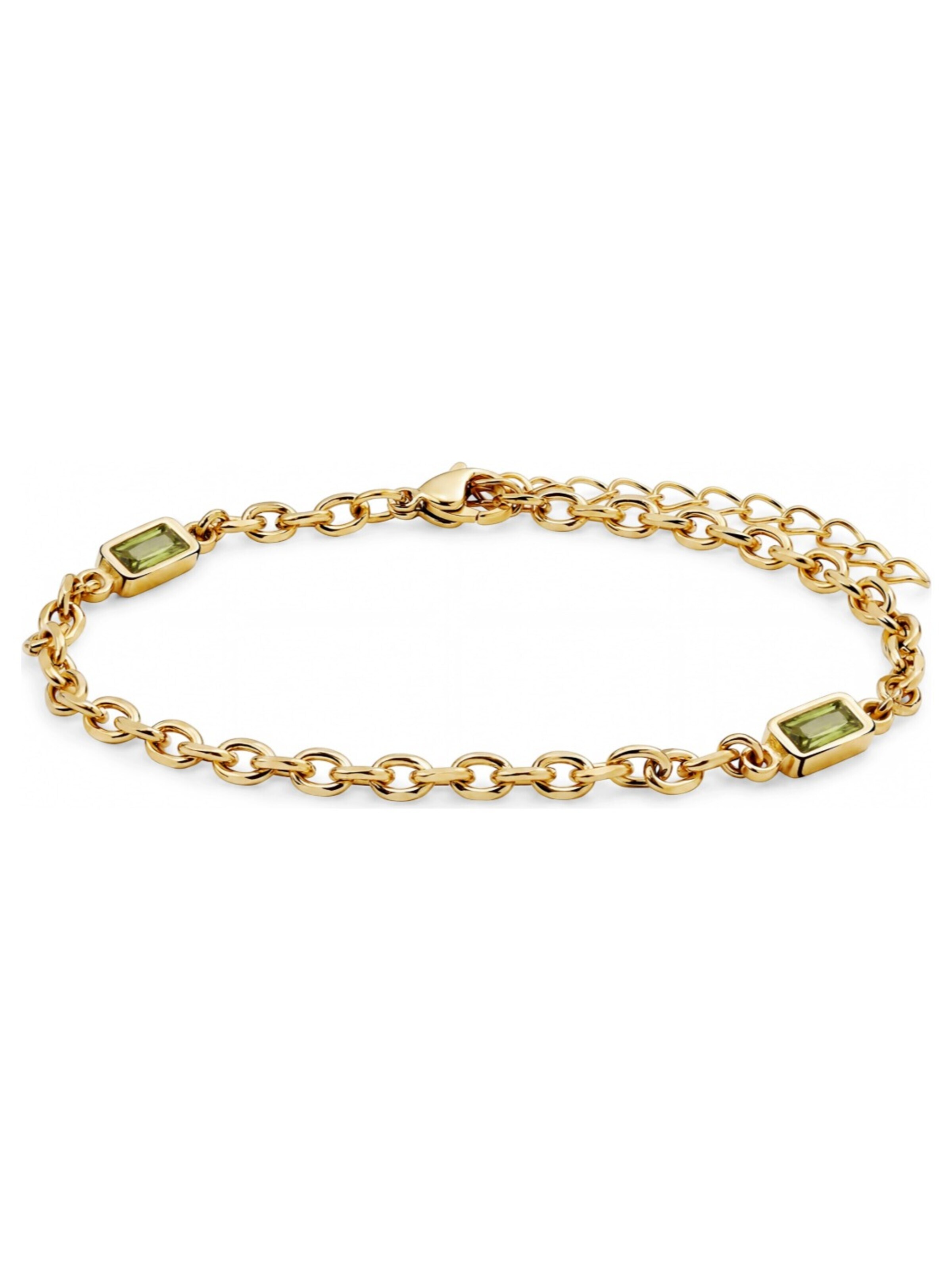 Arkai Armband 'Prism' in Goud: voorkant