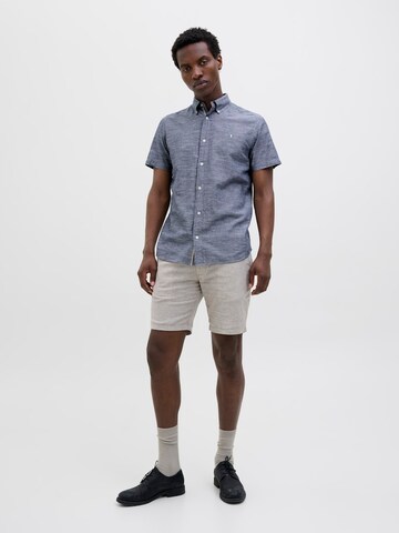 Coupe regular Chemise 'JPRBLUSUMMER' JACK & JONES en bleu