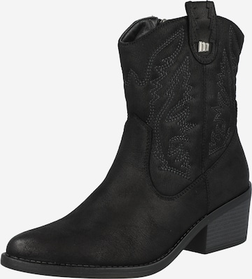 Bottes de cowboy 'TANUBIS' MTNG en noir : devant