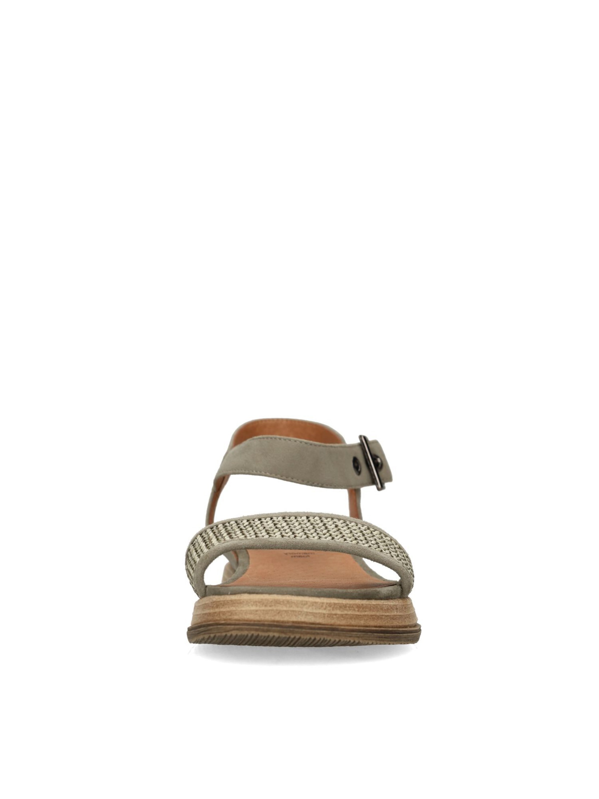 Sandales no stress en vert