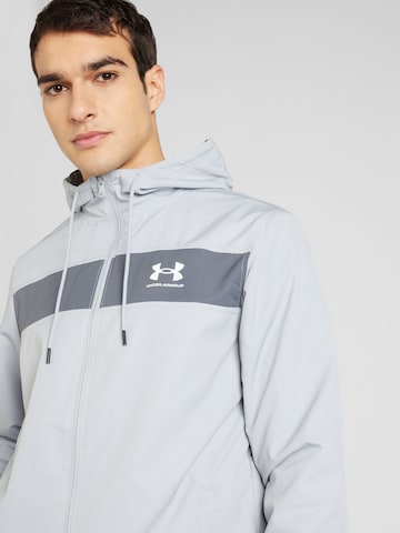 UNDER ARMOUR Športna jakna | siva barva