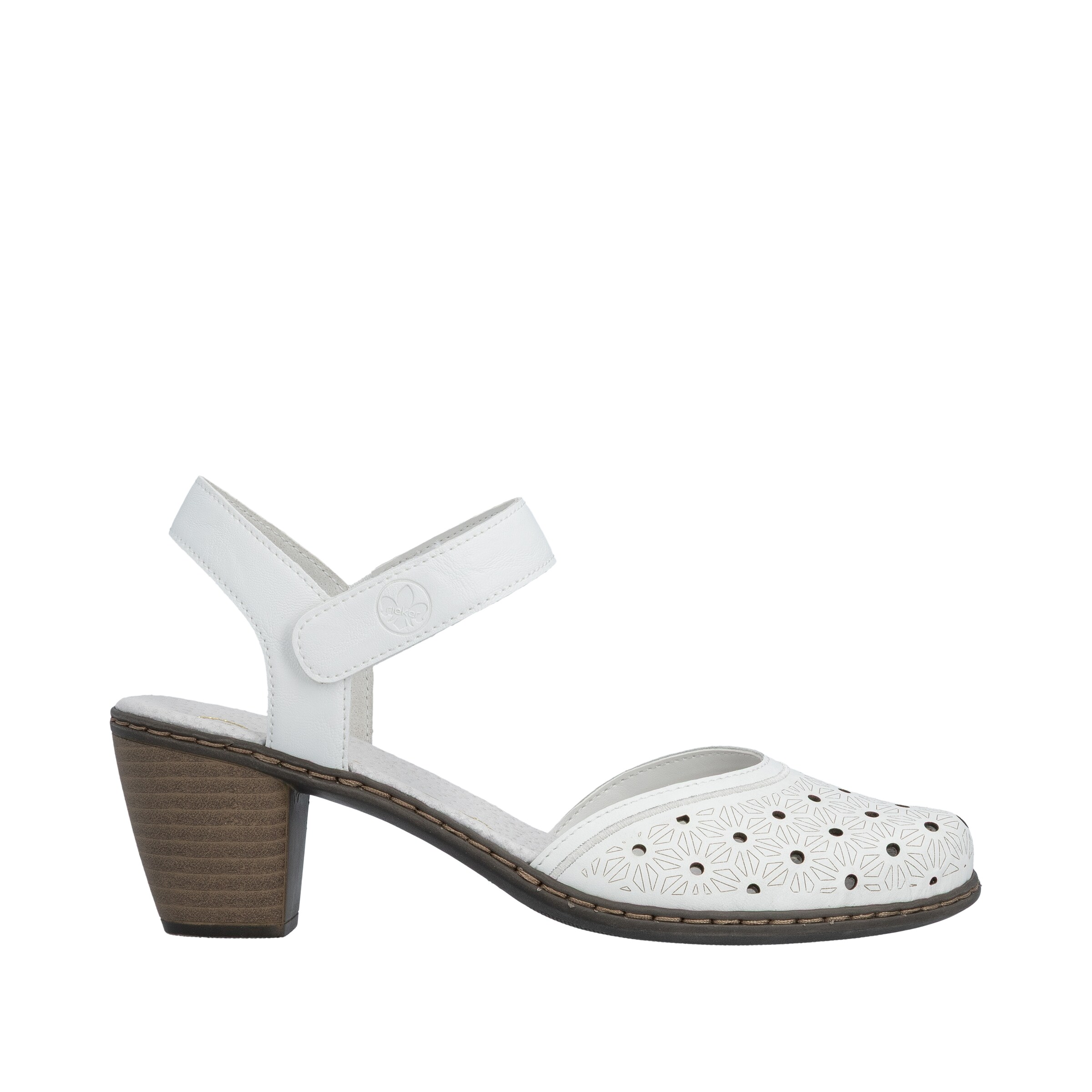 Escarpins '40991' Rieker en blanc