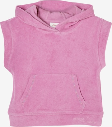 s.Oliver Sweatshirt in Pink: predná strana