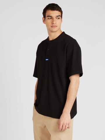 HUGO T-Shirt 'Nafu' in Schwarz: Vorderseite