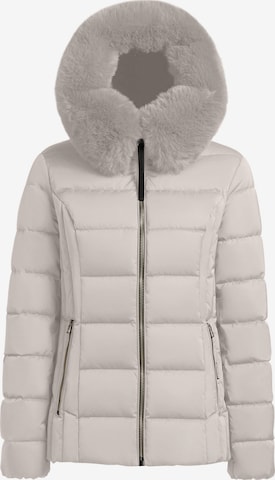khujo Jacke 'Danida' in Weiß: Vorderseite