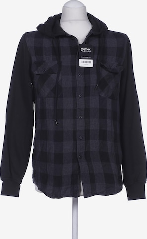 Urban Classics Button Up Shirt in M in Grey: front