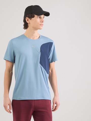 PUMA Funktionsshirt 'Flex' in Blau: Vorderseite