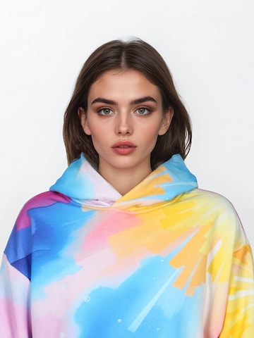 Sweat-shirt 'Affbackers' salzhaut en mélange de couleurs