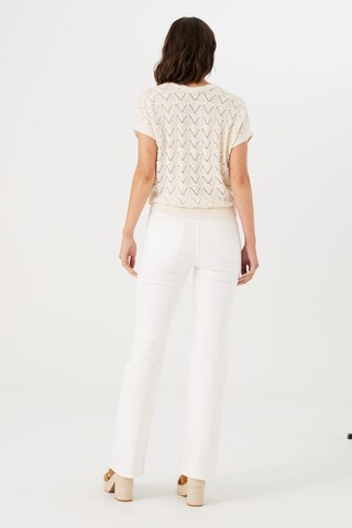 GARCIA Flared Jeans in Weiß