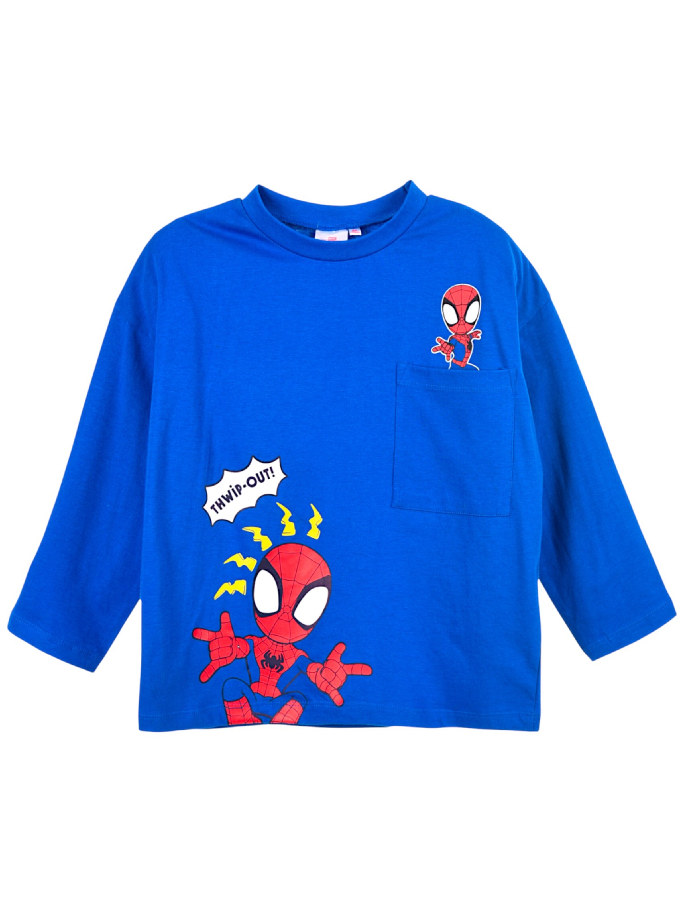 Spider-Man Shirt 'Spidey'‌‌‌‌‌‌‌‌ in Blau: Vorderseite