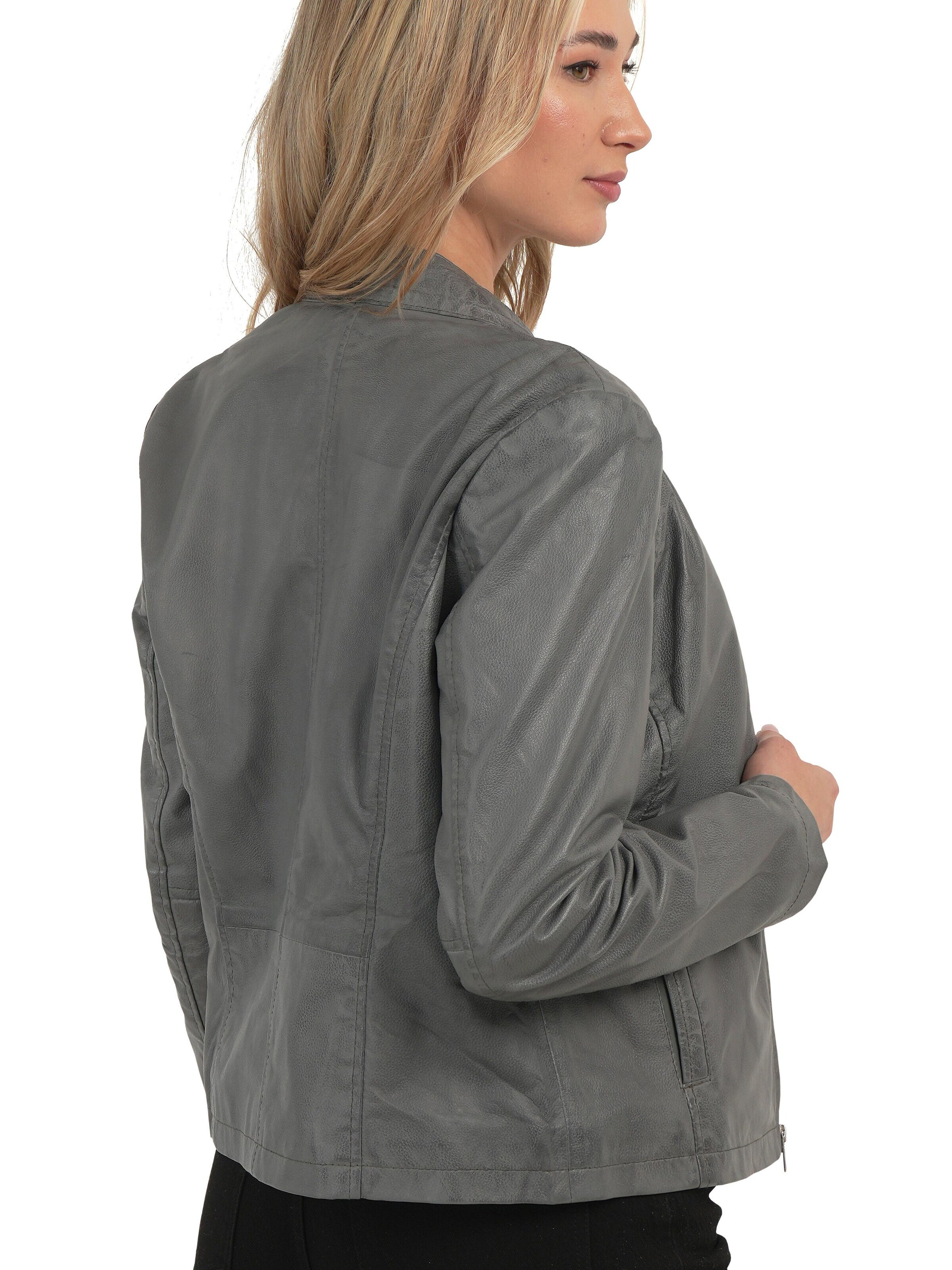 Giacca di mezza stagione 'Aura' di Chic and Clicks in argento
