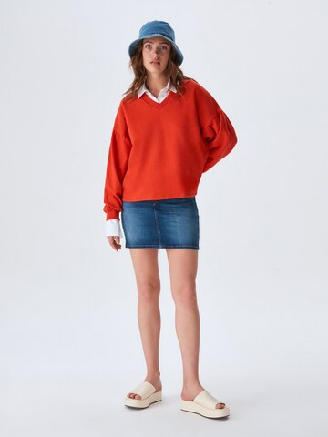 LTB Sweatshirt 'SECEPE' in Rot