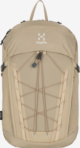 Haglöfs Sports Backpack 'Vide' in Beige: front