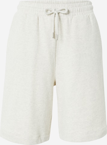 ESPRIT Loose fit Pants in White: front