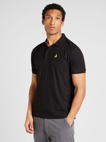 BRAVE SOUL Poloshirt 'IMAI' in Schwarz: Vorderseite