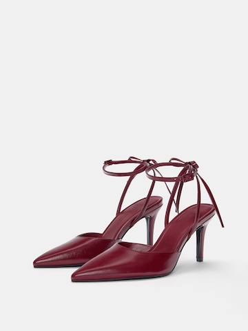 Escarpins Pull&Bear en rouge