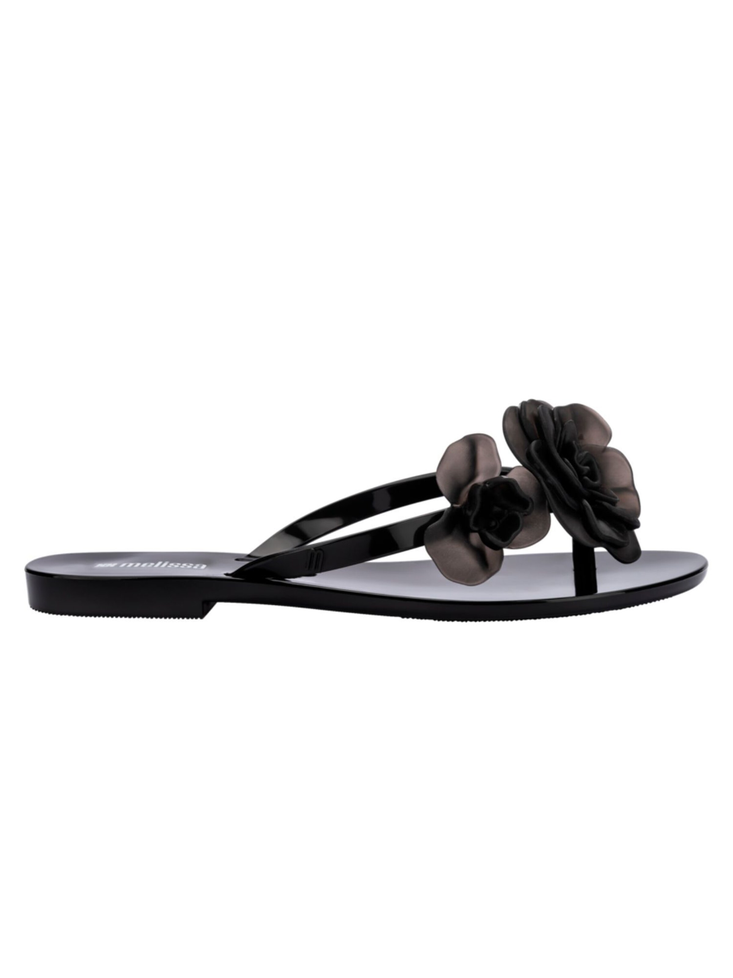 MELISSA T-Bar Sandals 'Harmonic' in Black: front