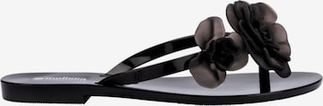 MELISSA Teenslipper 'Harmonic' in Zwart: voorkant