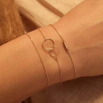 Beloro Jewels Armband in Goud: voorkant