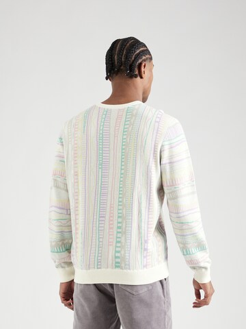 Iriedaily Regular Fit Pullover 'Theodore Summer' in Weiß