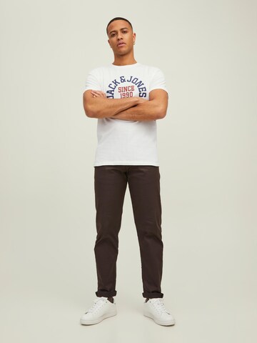 JACK & JONES Majica 'BOOSTER' | bela barva