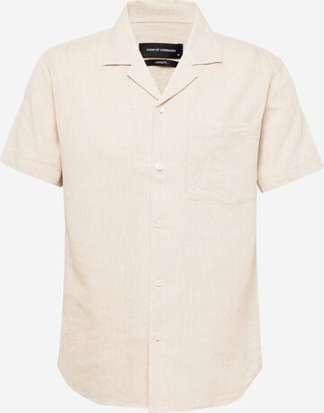 Clean Cut Copenhagen Regular fit Skjorta 'Giles Bowling' i beige: framsida