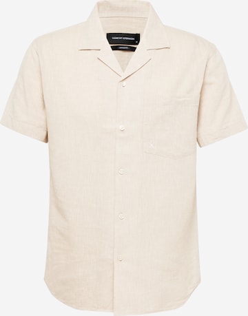 Coupe regular Chemise 'Giles Bowling' Clean Cut Copenhagen en beige : devant