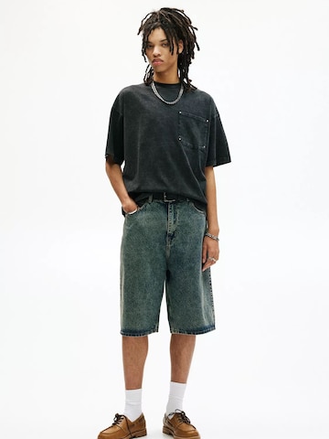 Maglietta 'STWD' di Pull&Bear in nero