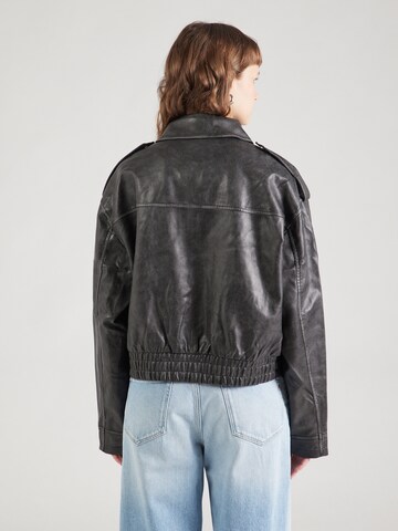 TOPSHOP Демисезонная куртка в Черный