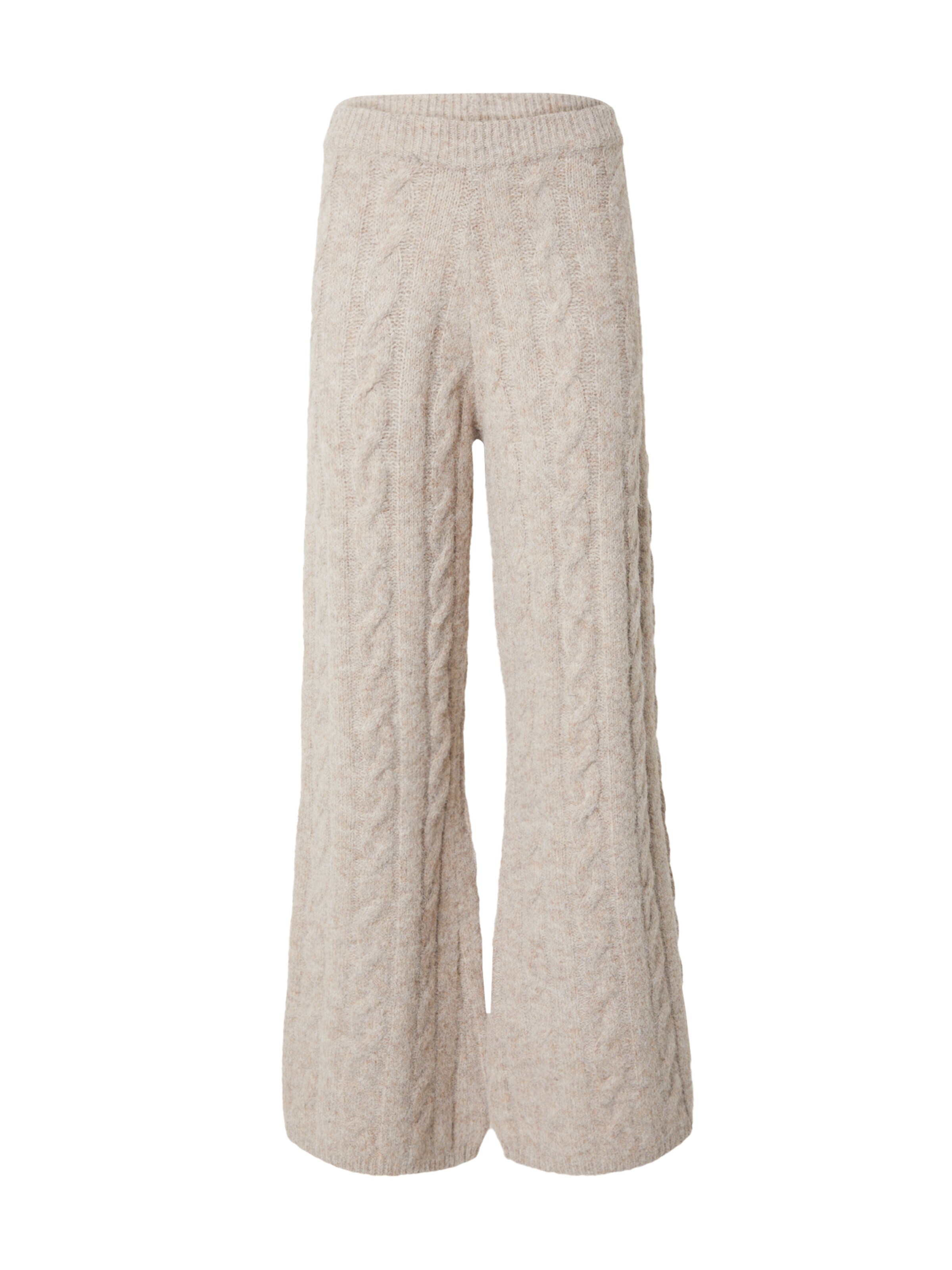 TOPSHOP Bootcut Bukser i beige: forside