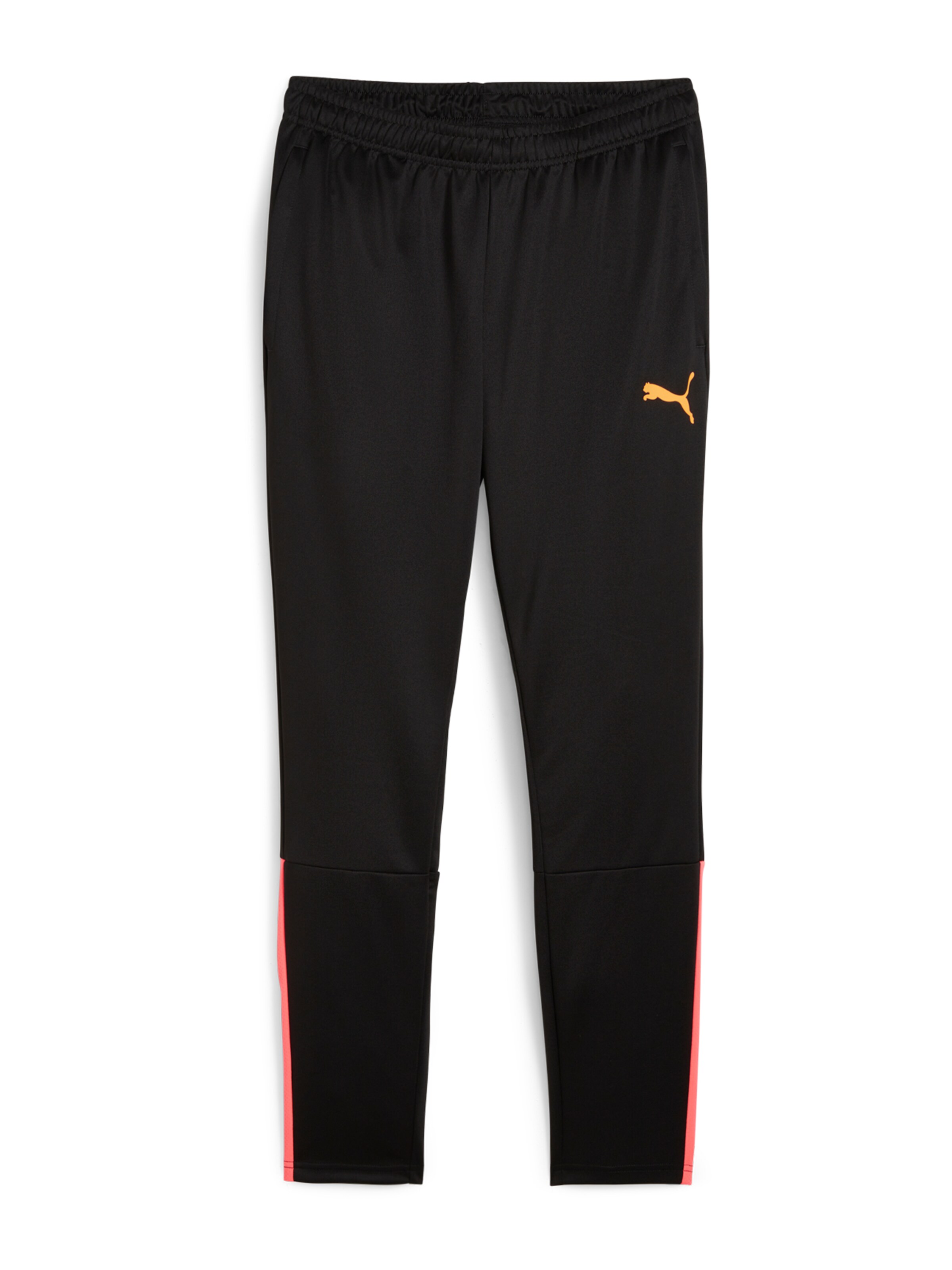 PUMA Slimfit Sportsbukser 'TeamLiga' i sort: forside