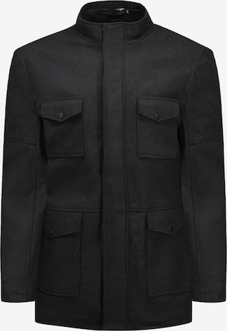 Youthup Wintermantel in Schwarz: Vorderseite