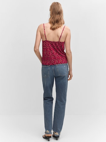 MANGO Top 'POMELI' in Rood