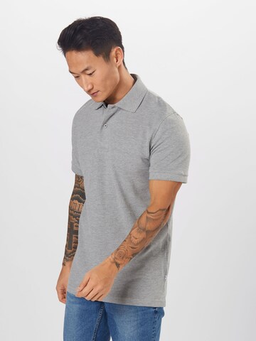 SELECTED HOMME Тениска 'Neo' в сиво: отпред