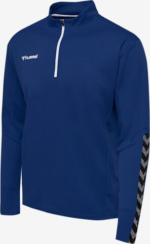 Hummel Sportsweatshirt in Blauw