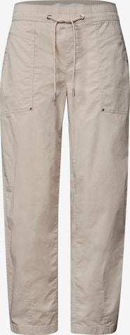 STREET ONE Loosefit Hose in Beige: Vorderseite