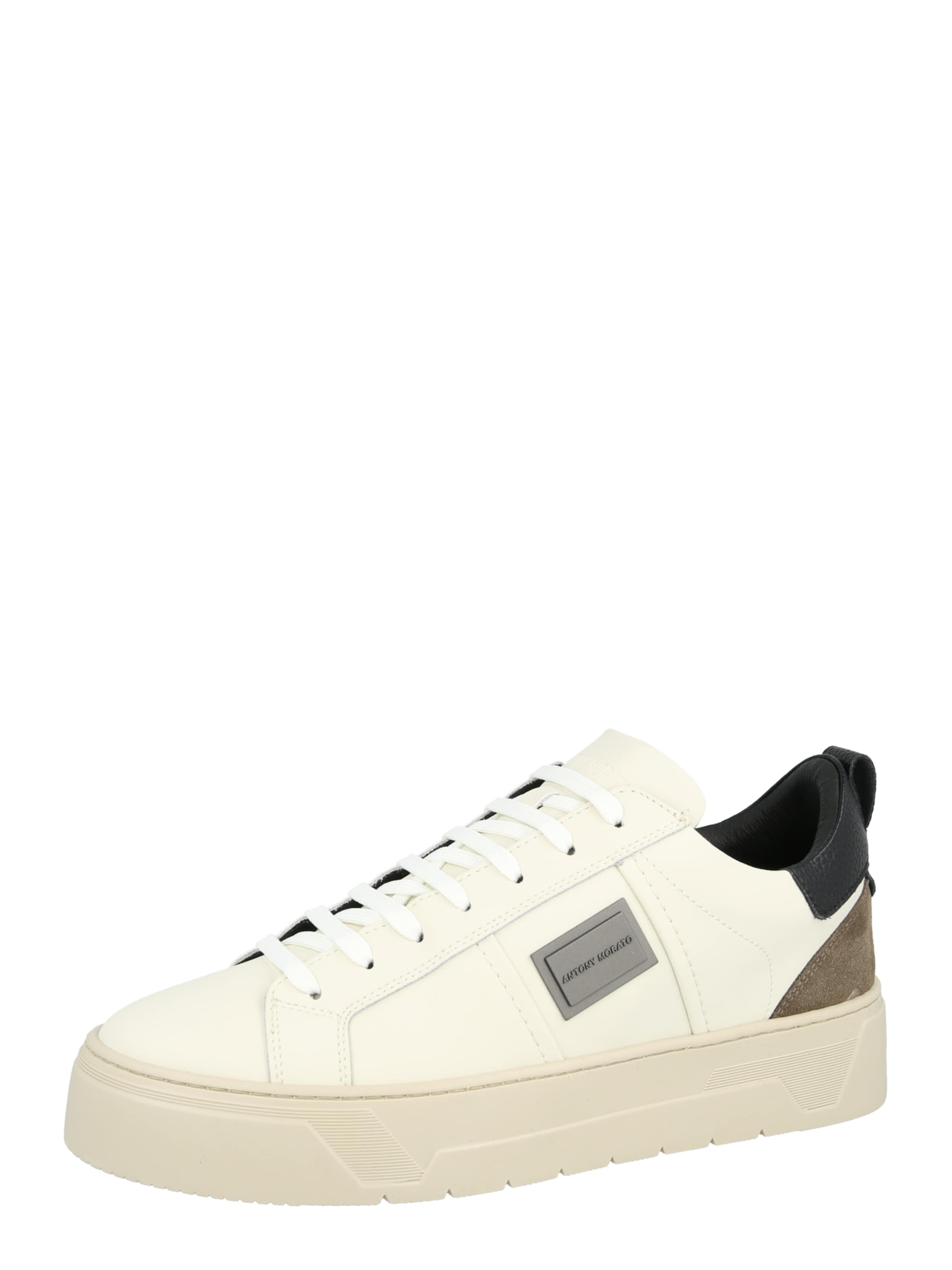 ANTONY MORATO - Zapatillas deportivas bajas en beige: frente