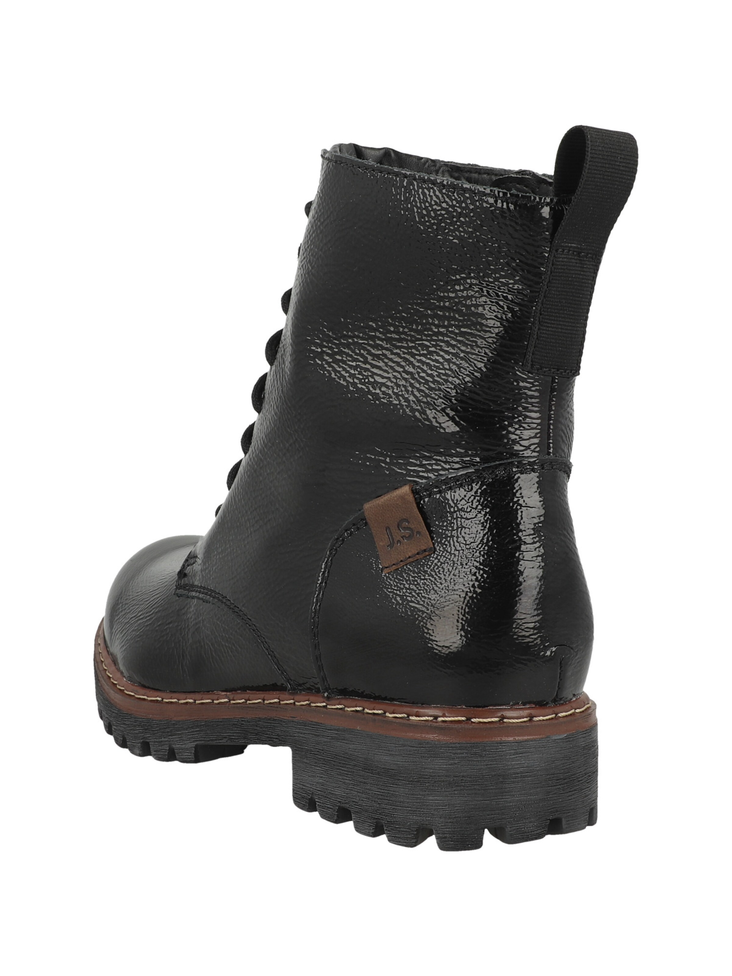 JOSEF SEIBEL Lace-Up Ankle Boots 'Marta 02' in Black