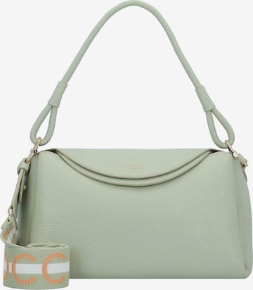 Coccinelle Shoulder Bag in Green: front