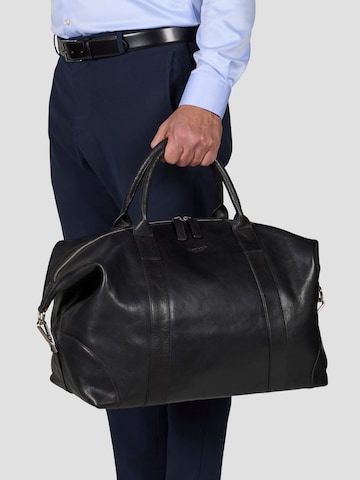 Howard London - Bolsa de fin de semana 'Weekend Bag Steven Black' en negro