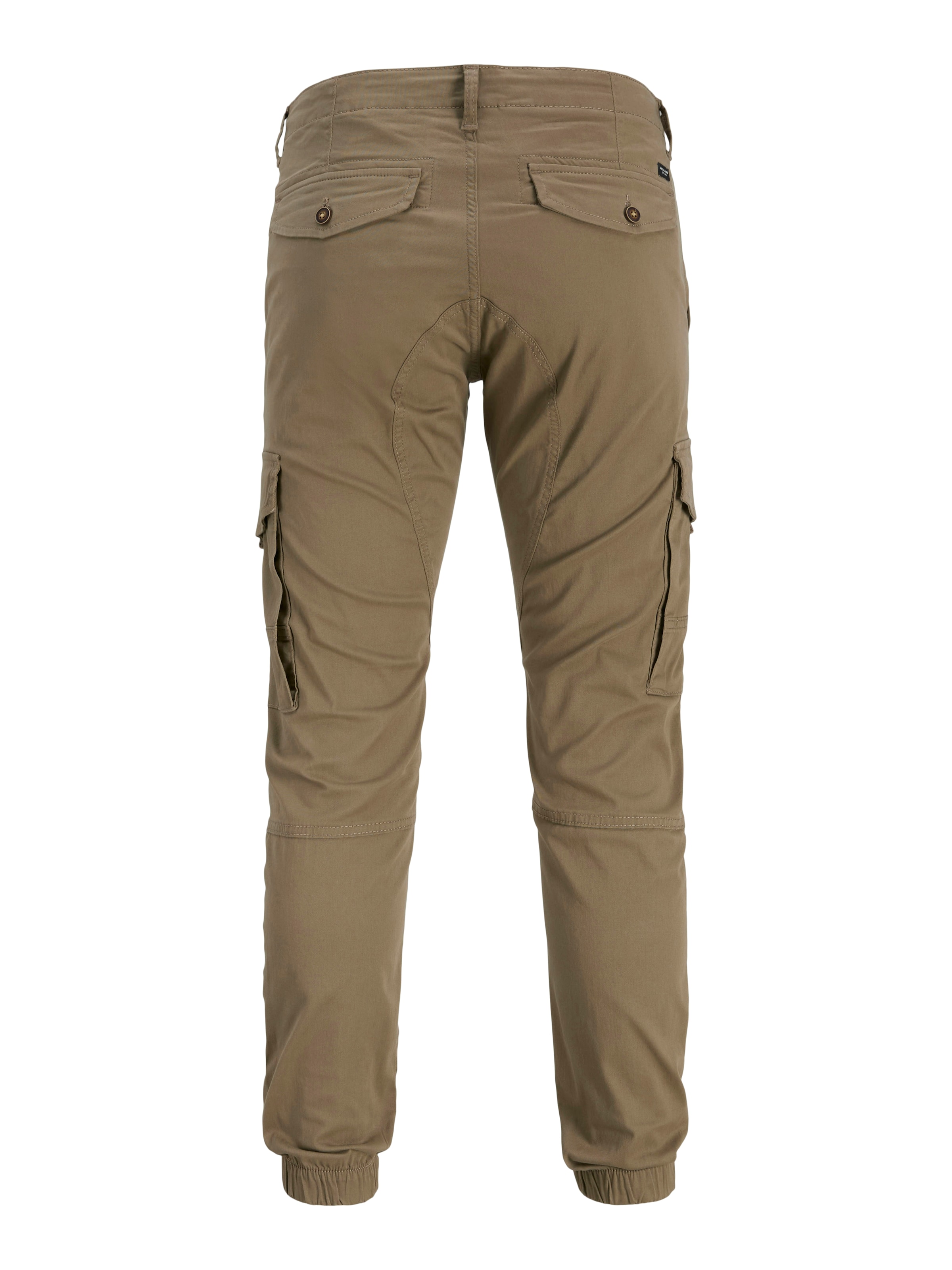 JACK & JONES Slimfit Hose 'JJIPAUL JJFLAKE' in Braun