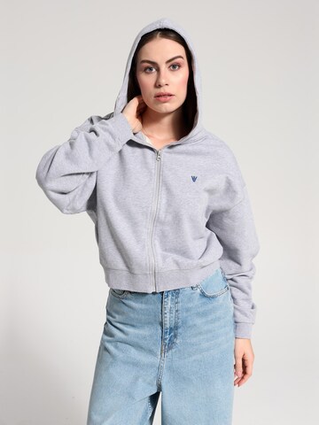 NOWIHT Sweatvest 'Chiara' in Grijs