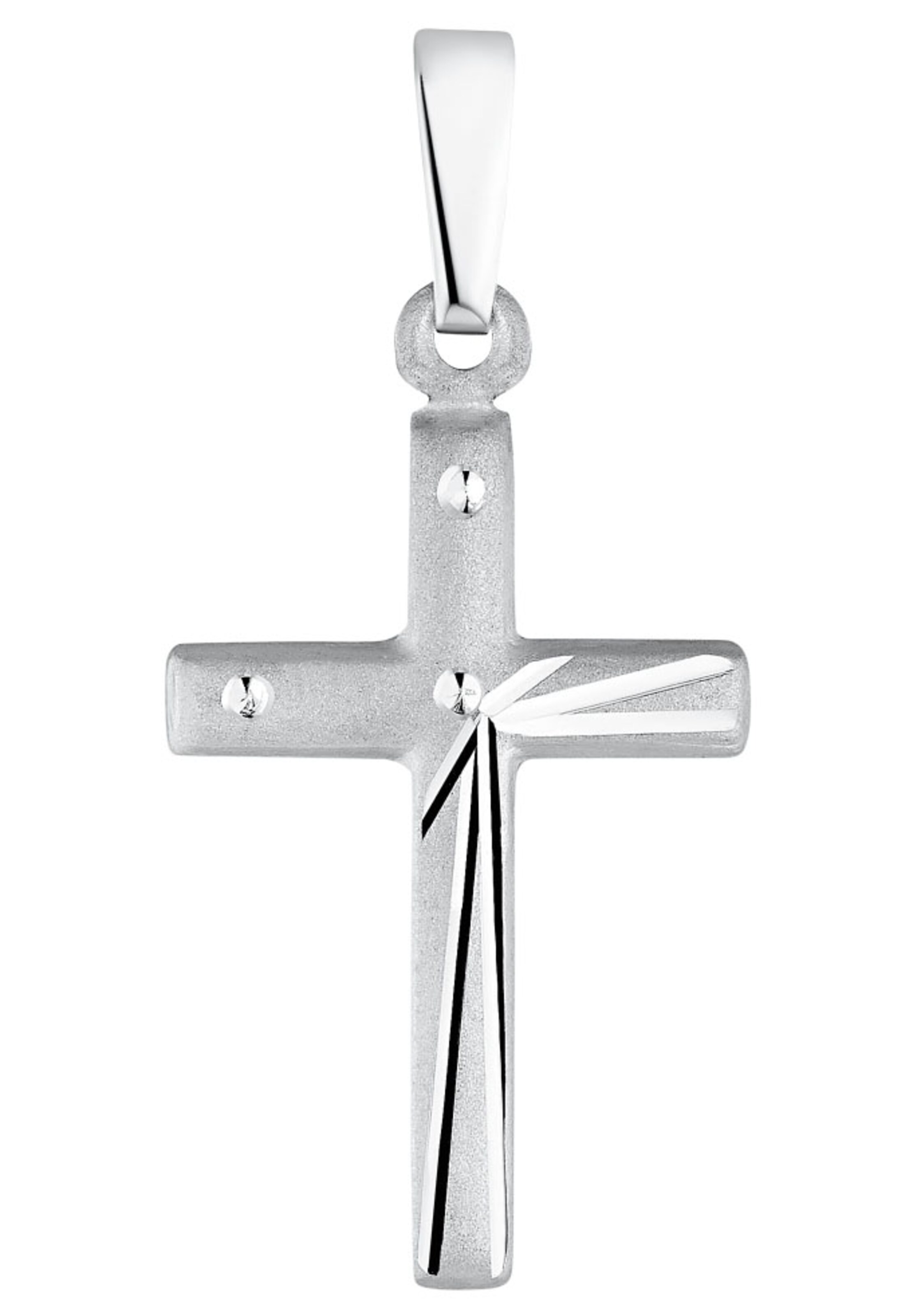 AMOR Pendant 'Kreuz' in Silver: front