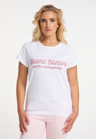 T-shirt 'Perry' BRUNO BANANI en blanc : devant